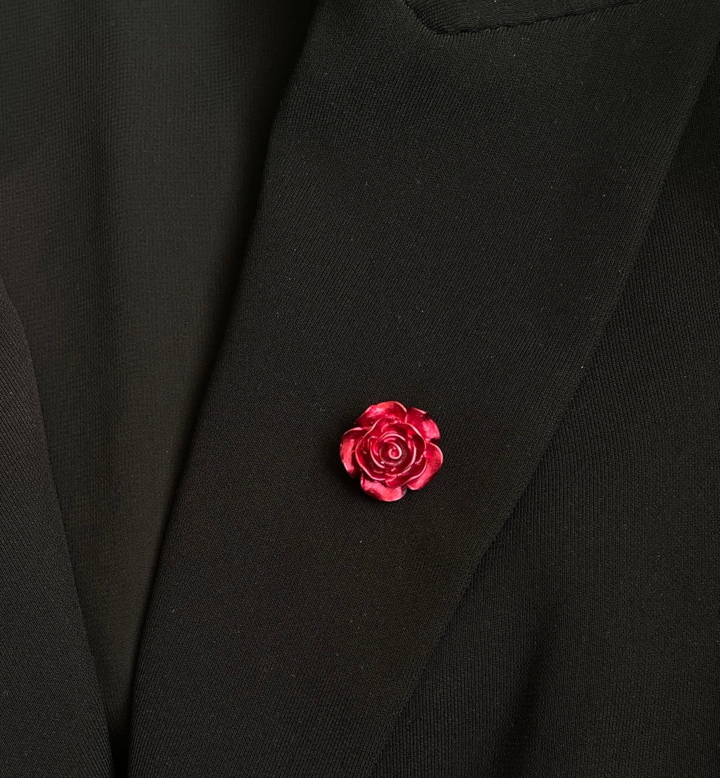 Rose brooch